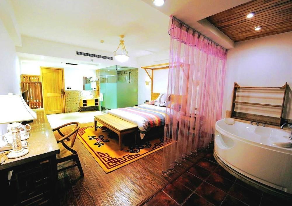 Guanshanyue Honeymoon Mansion Zhangjiajie Zewnętrze zdjęcie
